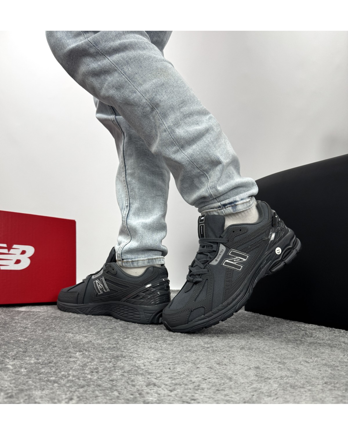 New Balance Black Grey 1906R Gore-Tex Cordura