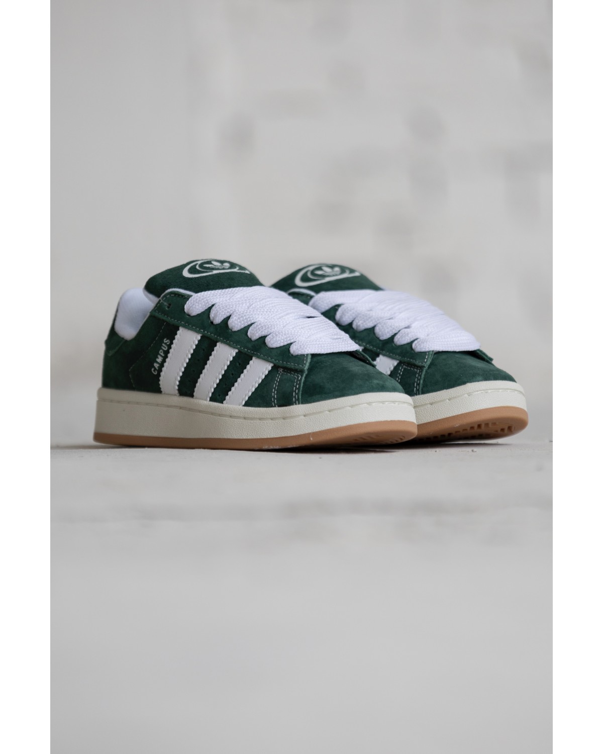 Adidas Campus Dark Green White