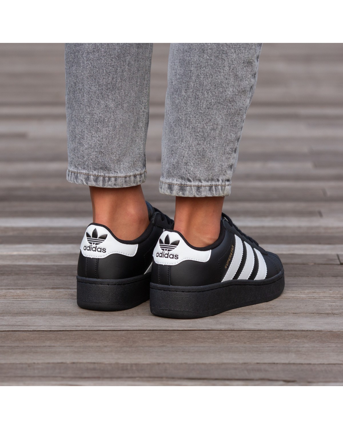 Adidas Superstar Platform Black