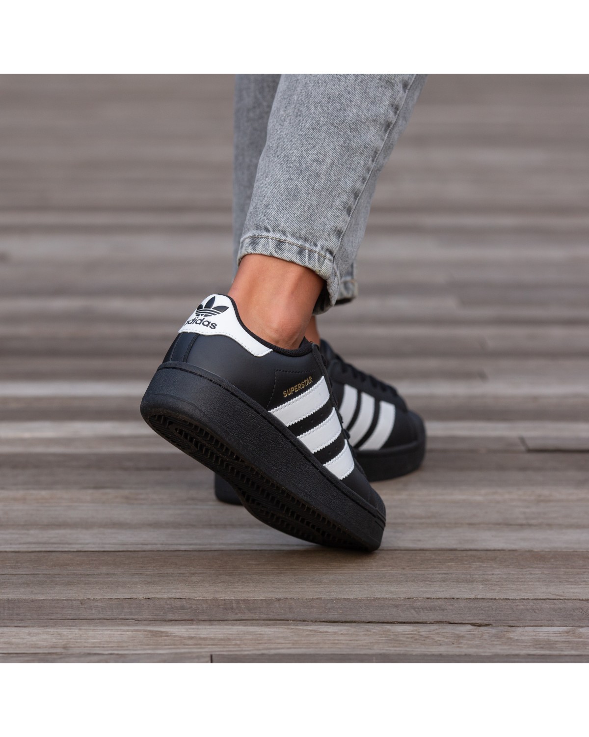 Adidas Superstar Platform Black