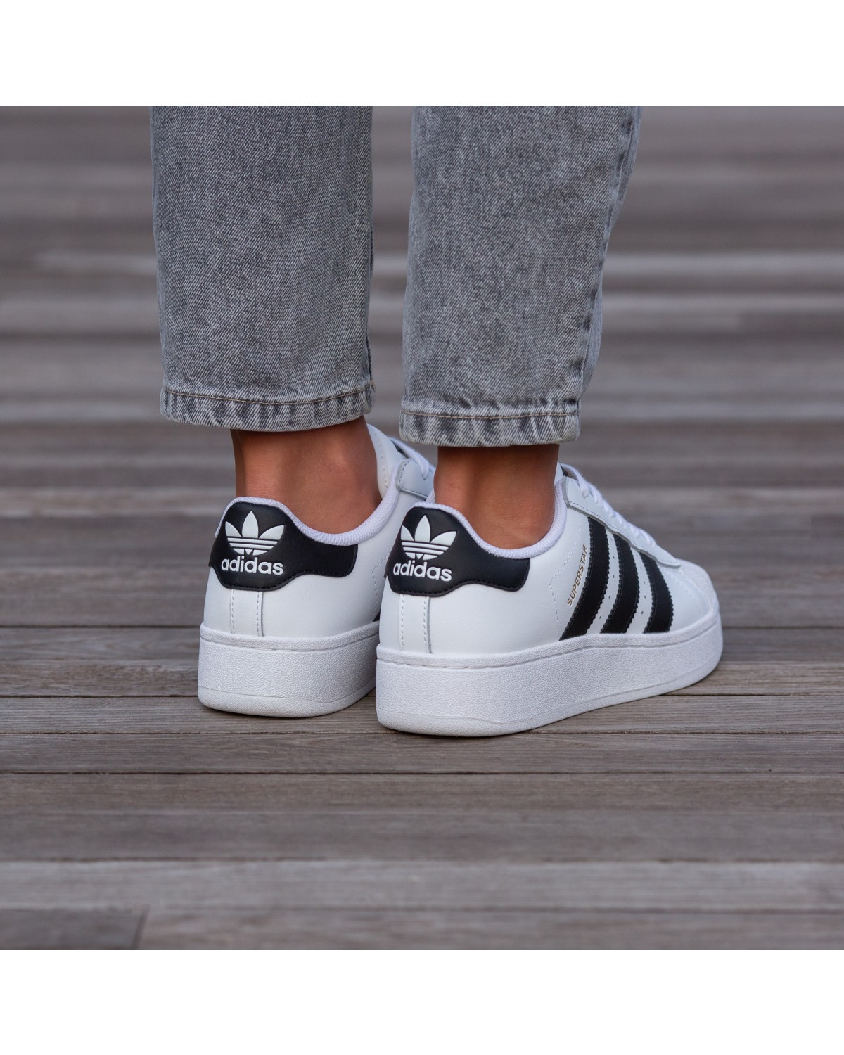 Adidas Superstar Platform White