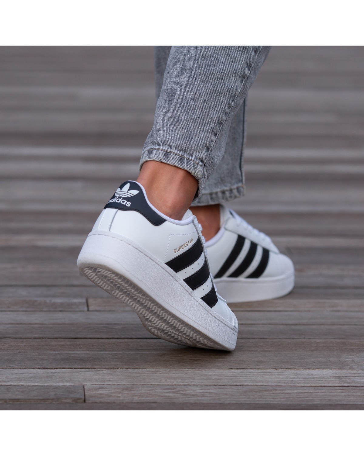 Adidas Superstar Platform White