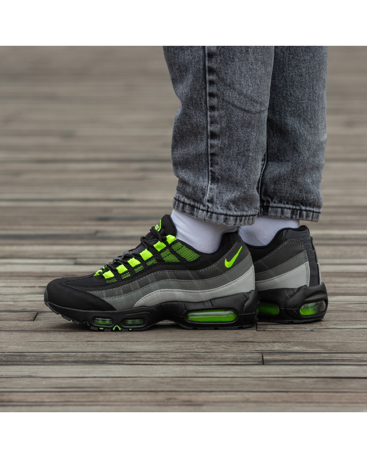 Nike Air Max 95 Black Grey Green