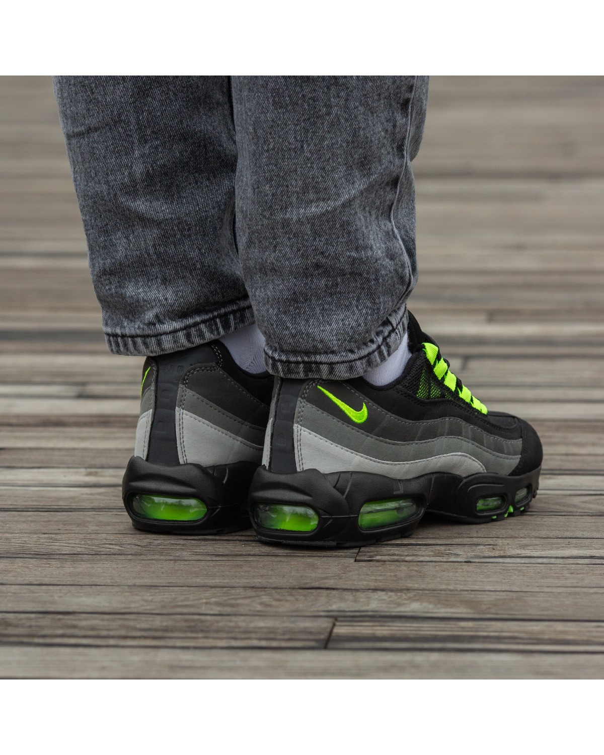 Nike Air Max 95 Black Grey Green