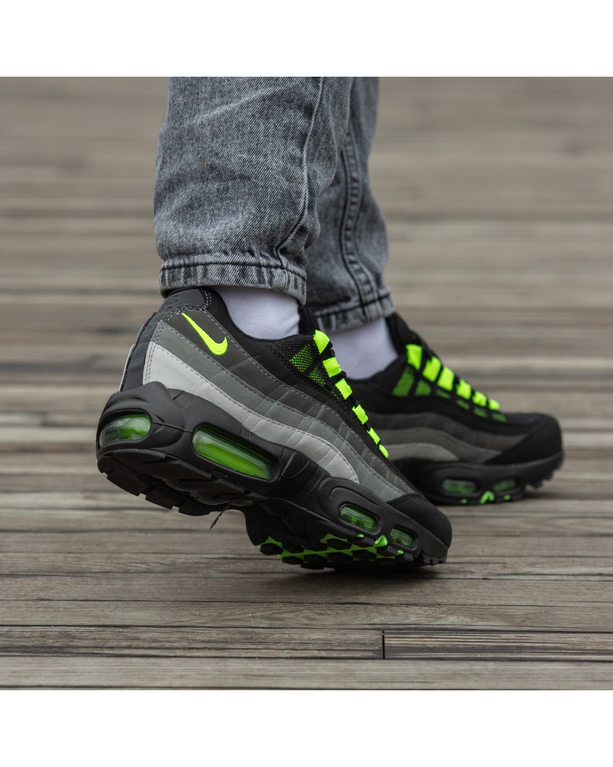 Nike Air Max 95 Black Grey Green