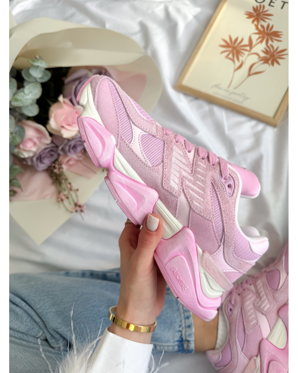 New Balance 9060 Full Pink