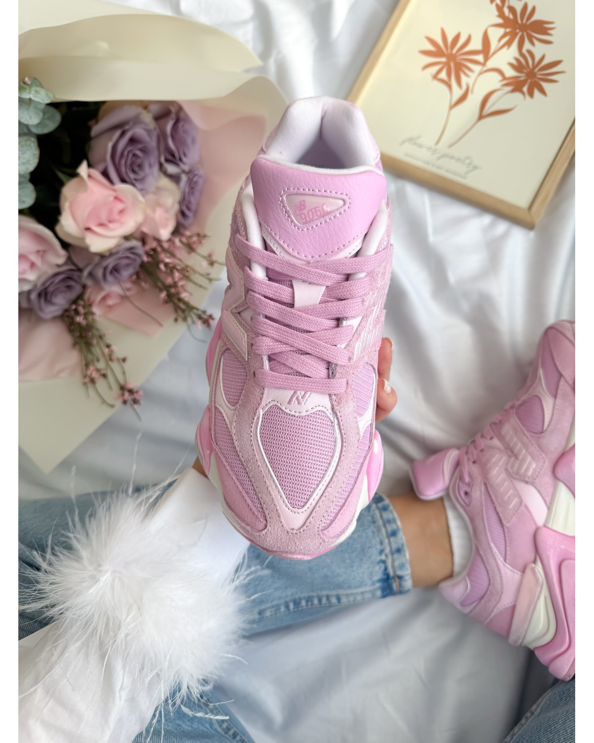 New Balance 9060 Full Pink