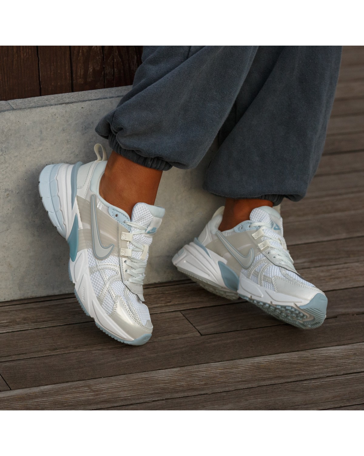 Nike Runtekk White Blue