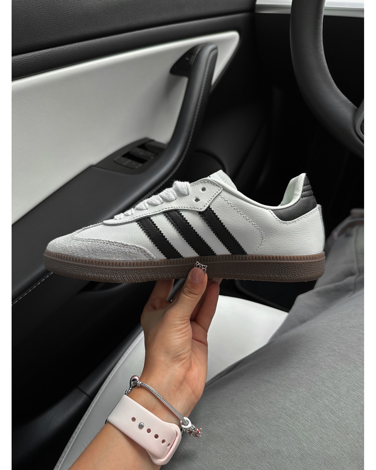 Adidas Samba White Black Gum