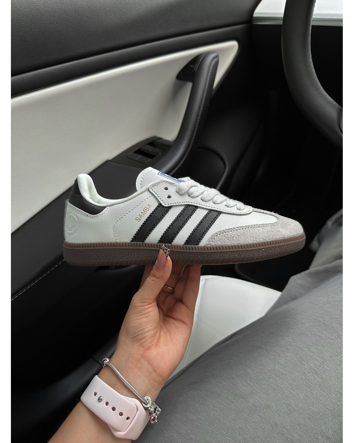 Adidas Samba White Black Gum