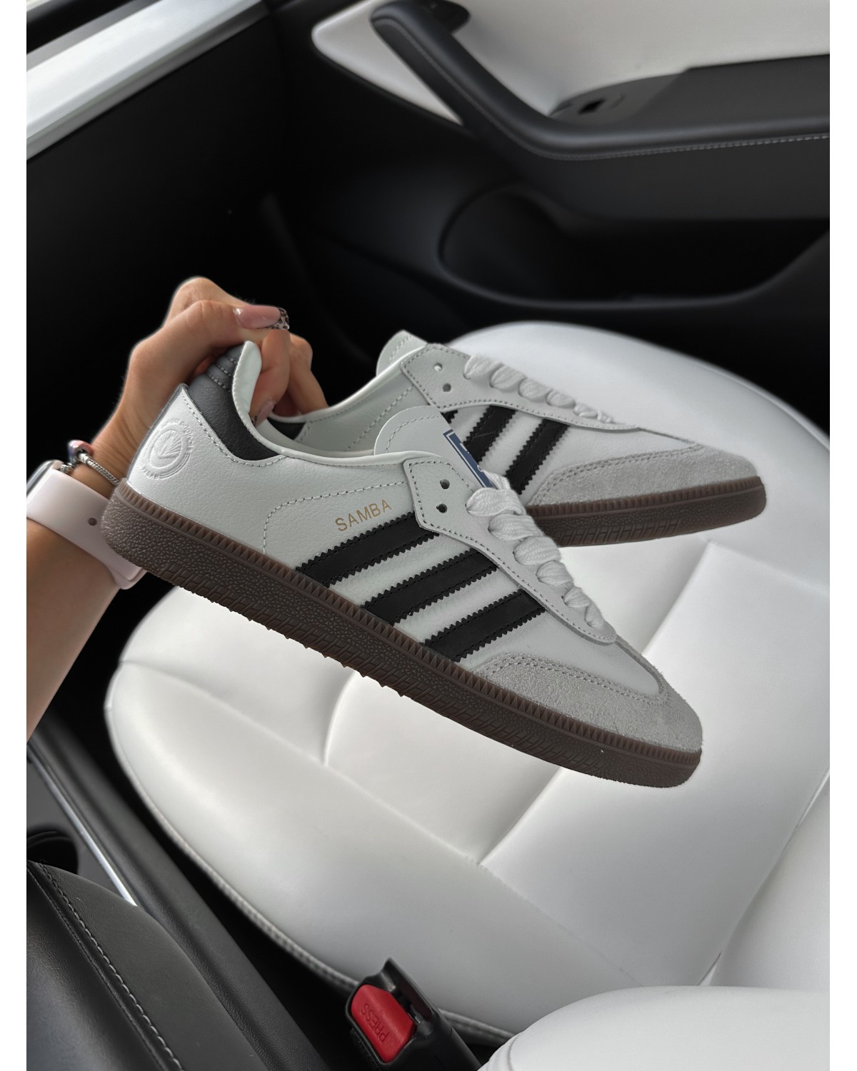 Adidas Samba White Black Gum