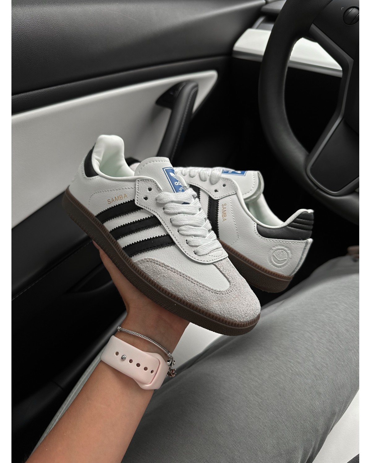Adidas Samba White Black Gum