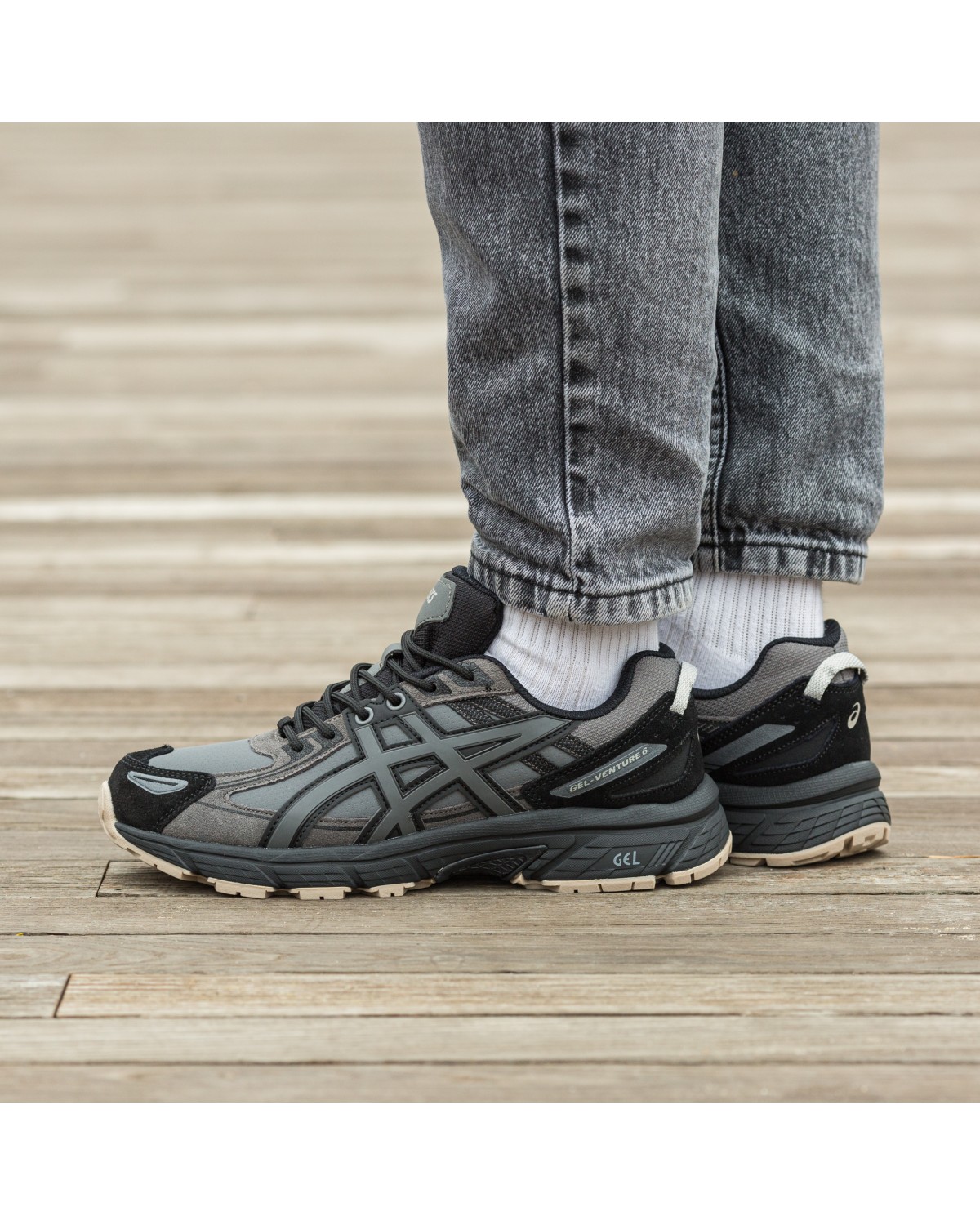 Asics Gel Venture 6 Black Grey