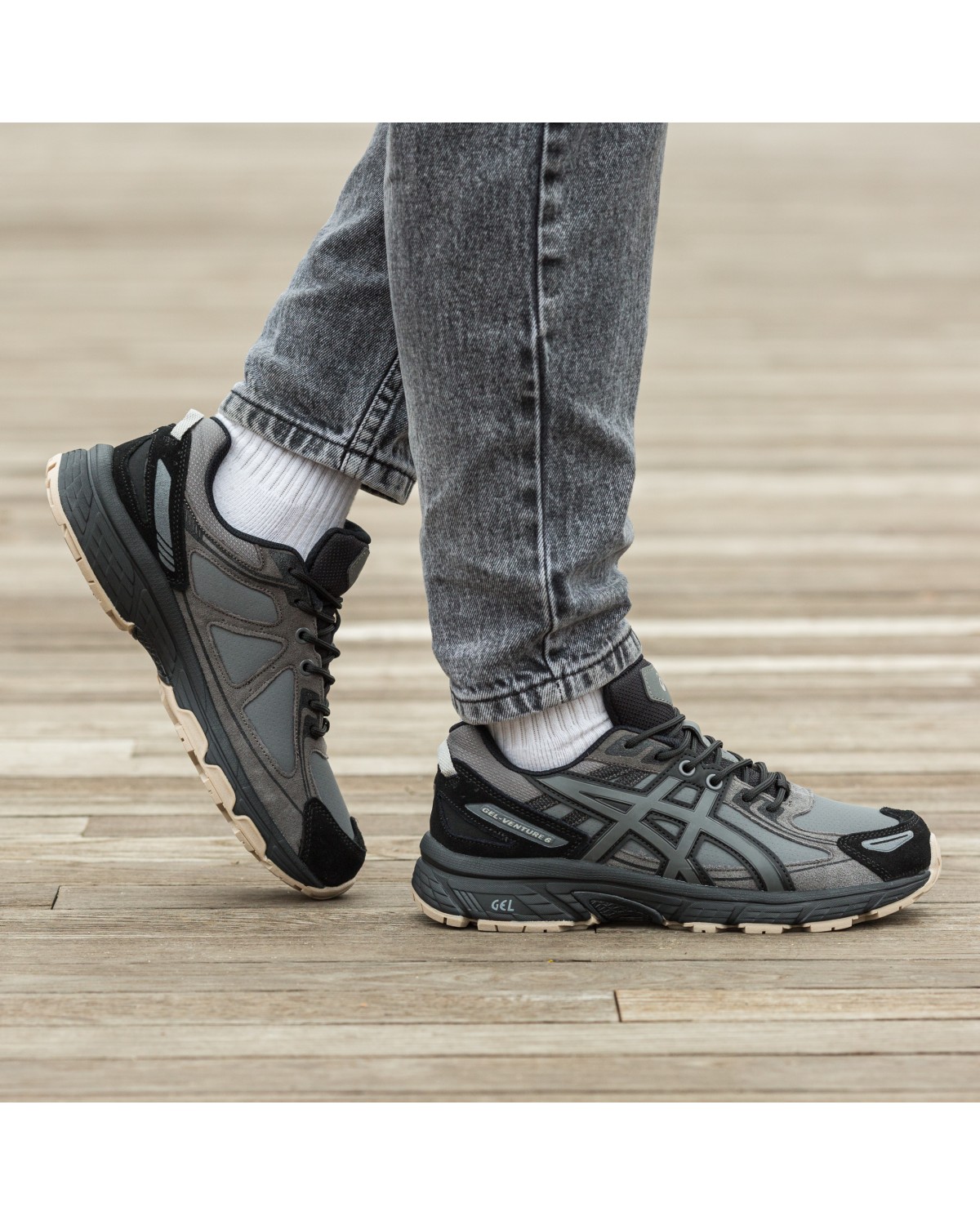 Asics Gel Venture 6 Black Grey