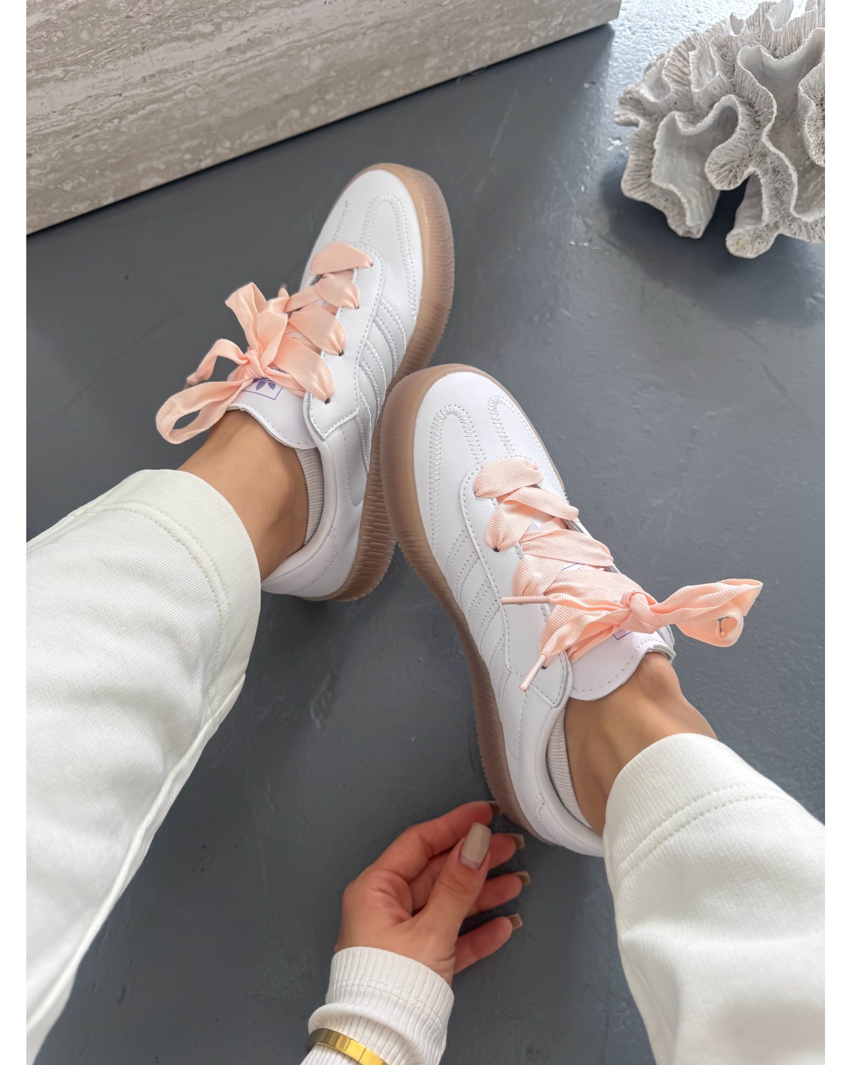Adidas Samba Platform Full White