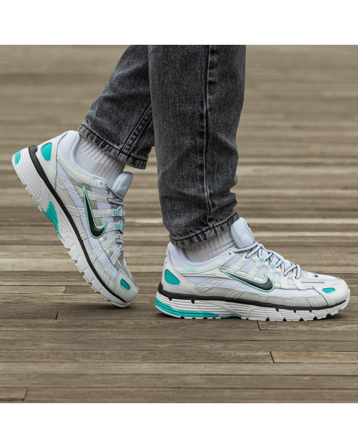 Nike P-6000 White\Blue