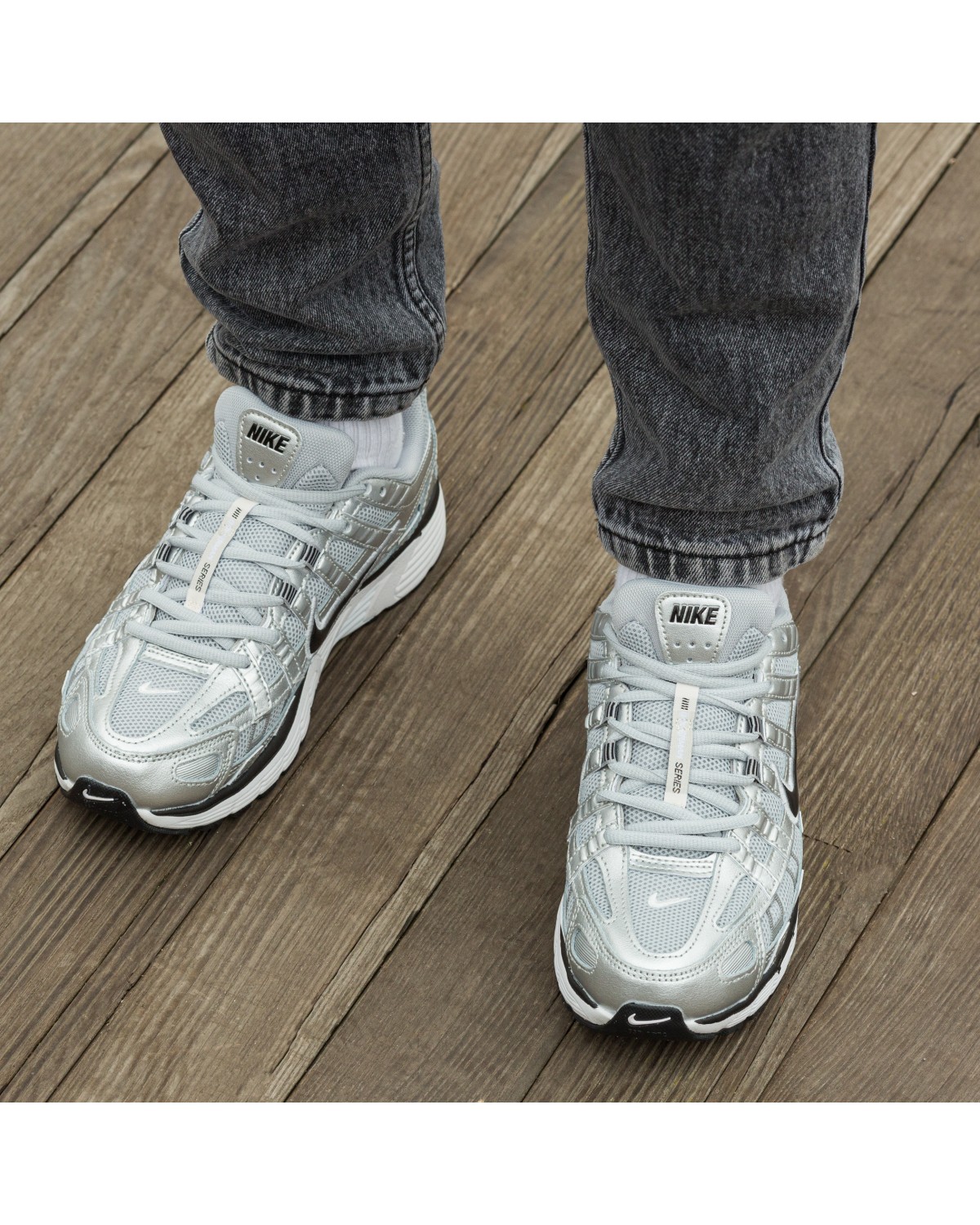 Nike P-6000 Silver