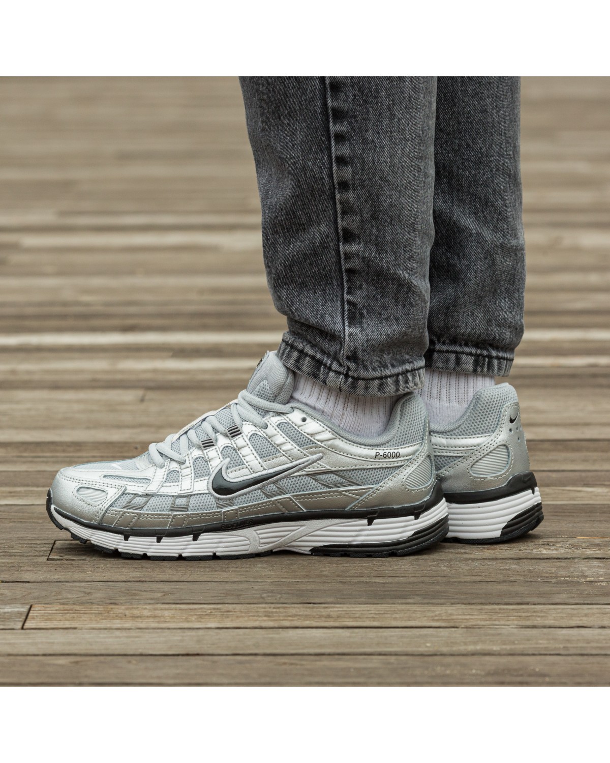 Nike P-6000 Silver