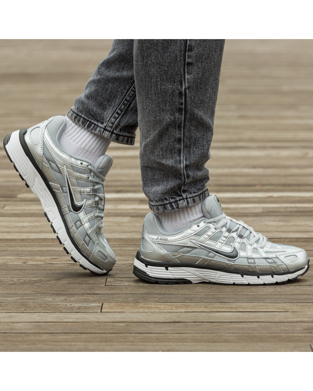 Nike P-6000 Silver