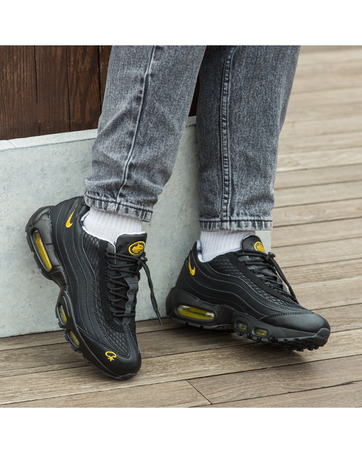 Nike Air Max 95 SP Cortiez Black Yellow