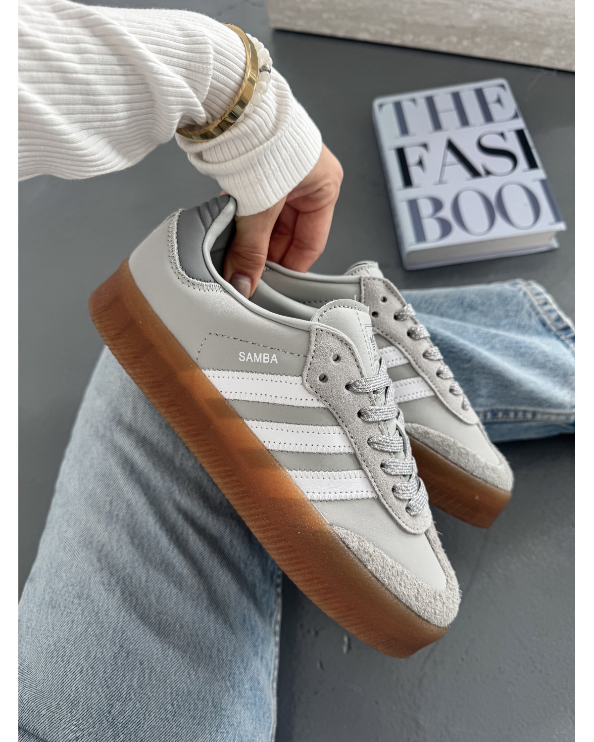 Adidas Samba Platform Grey