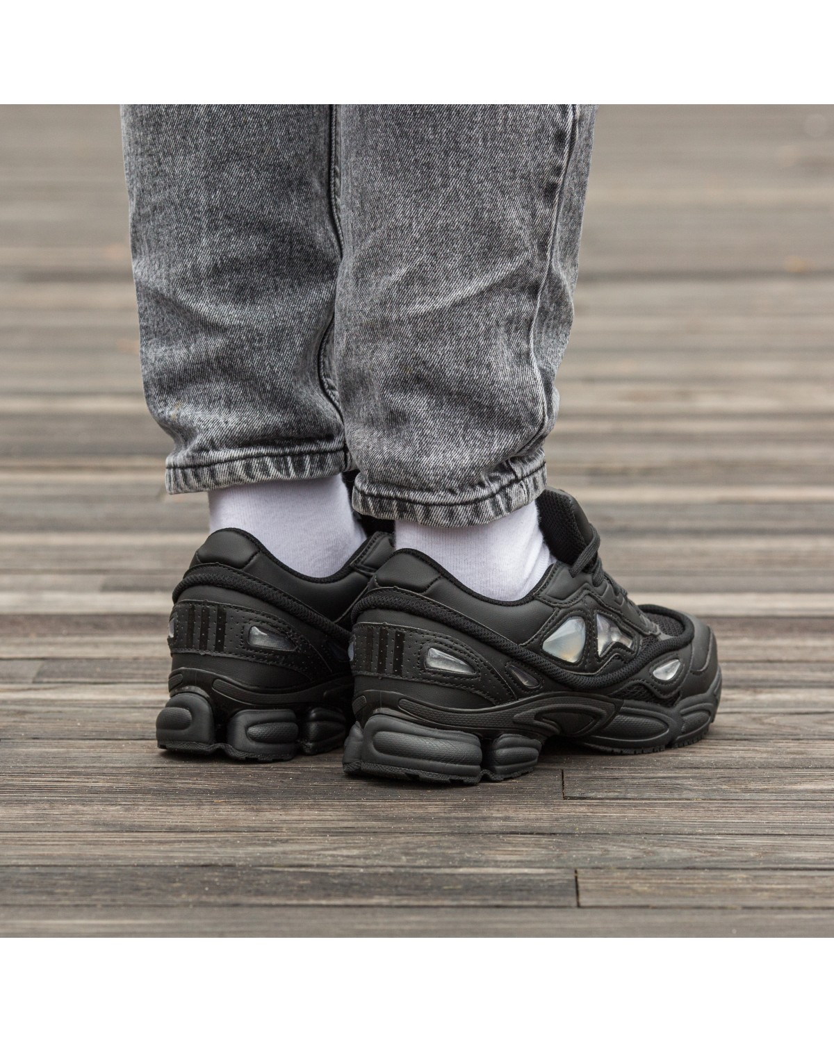 Adidas x Raf Simons Ozweego All Black
