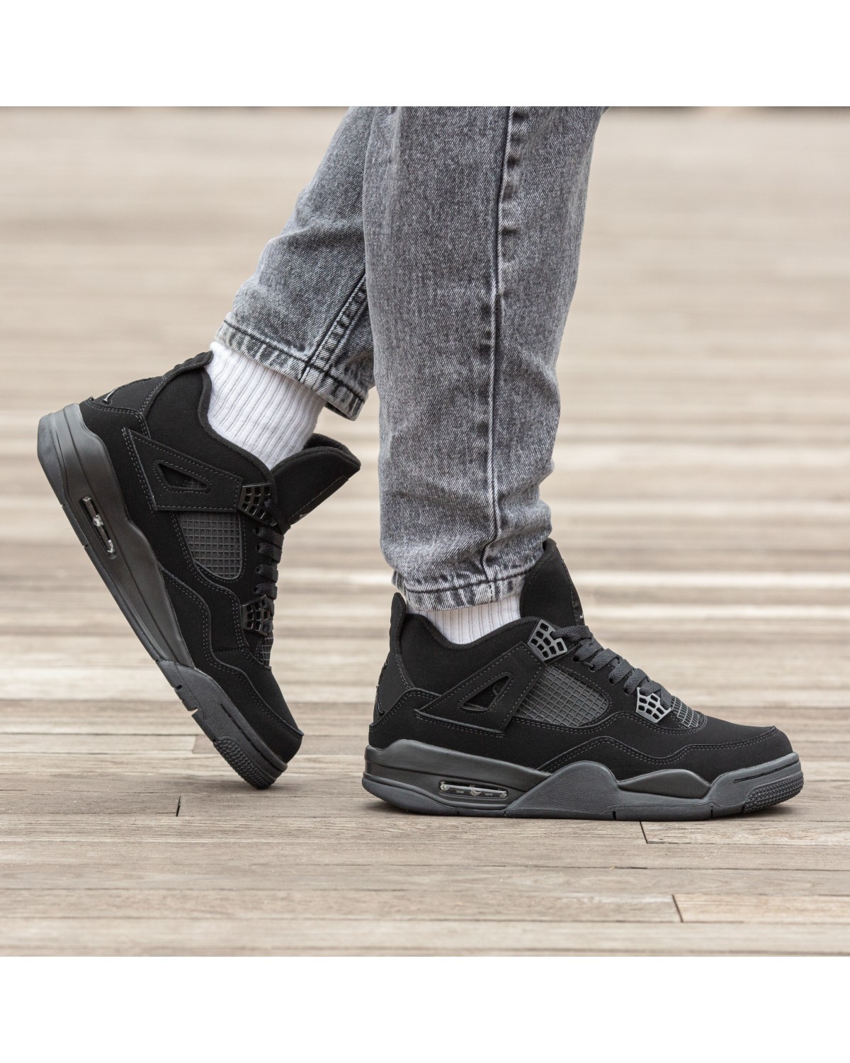 Nike Air Jordan Retro 4 Black Cat