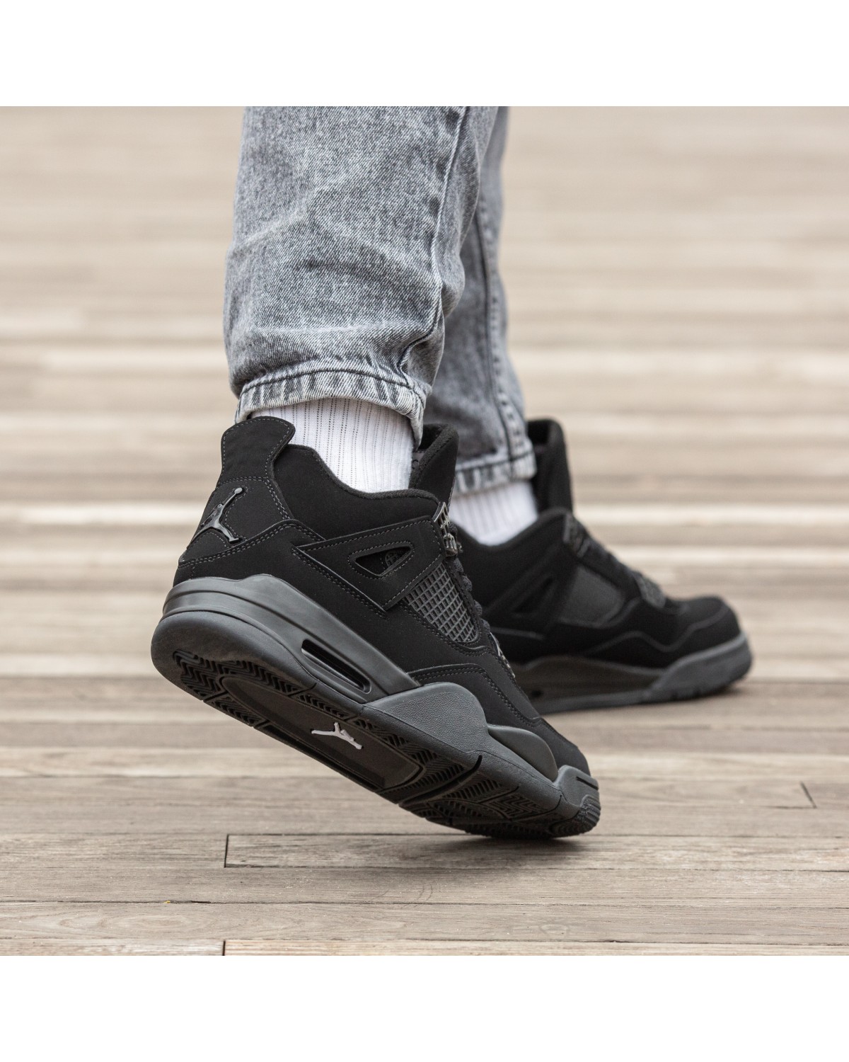 Nike Air Jordan Retro 4 Black Cat