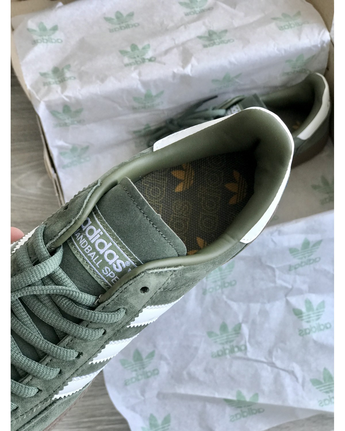 Adidas Spezial Green White
