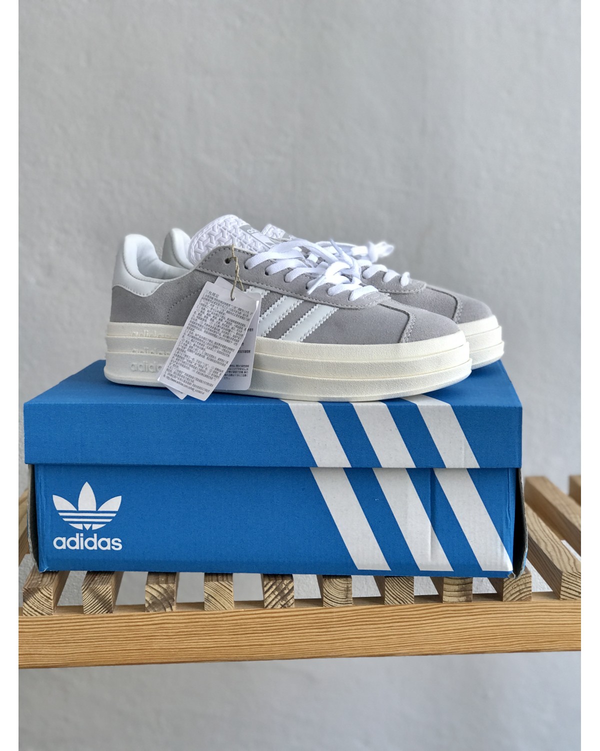Adidas Gazelle Bold Grey