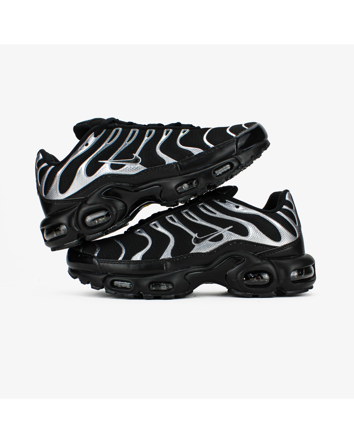 Nike Air Max Plus TN Black Silver Green