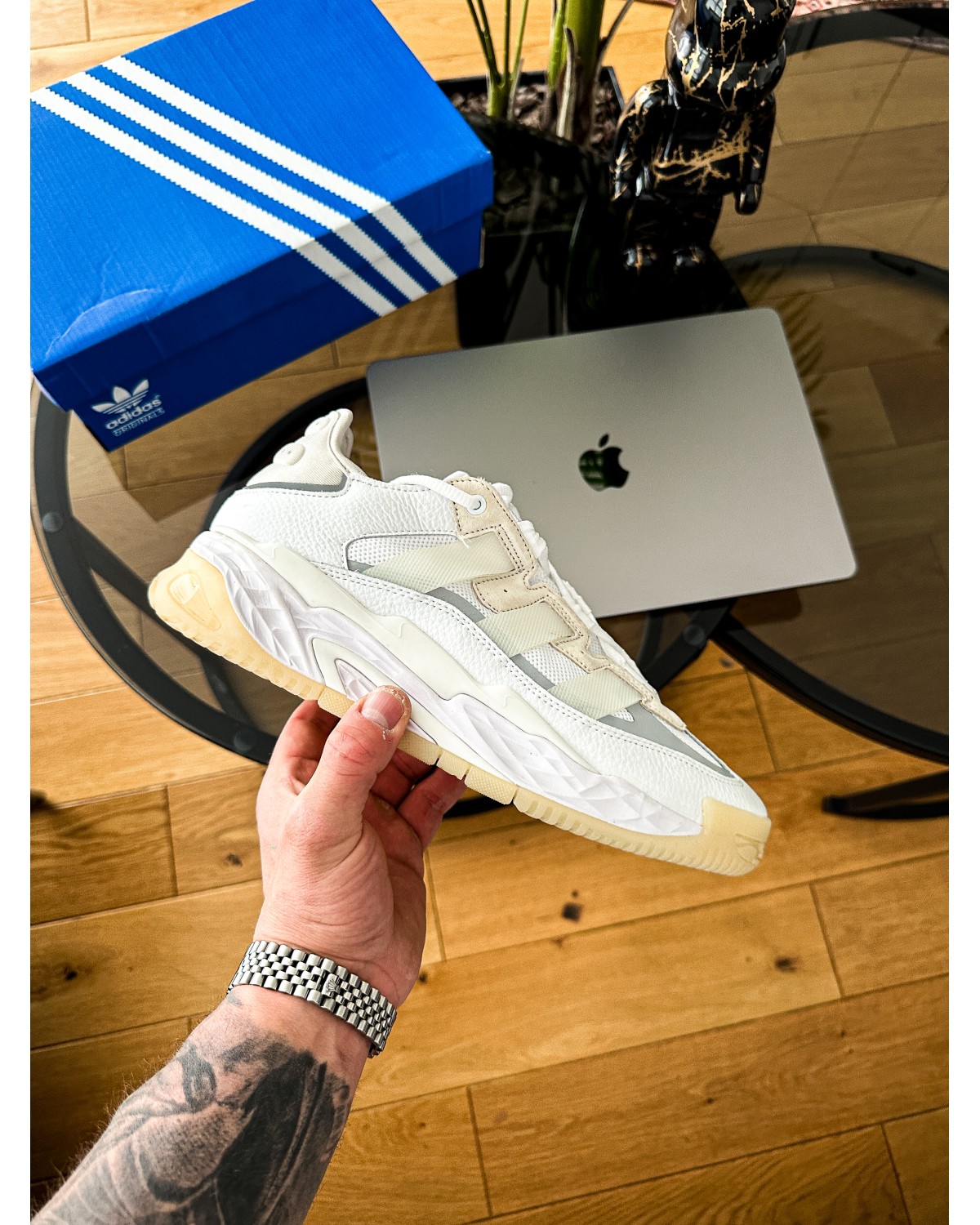 Adidas Niteball "White Beige"FV4847