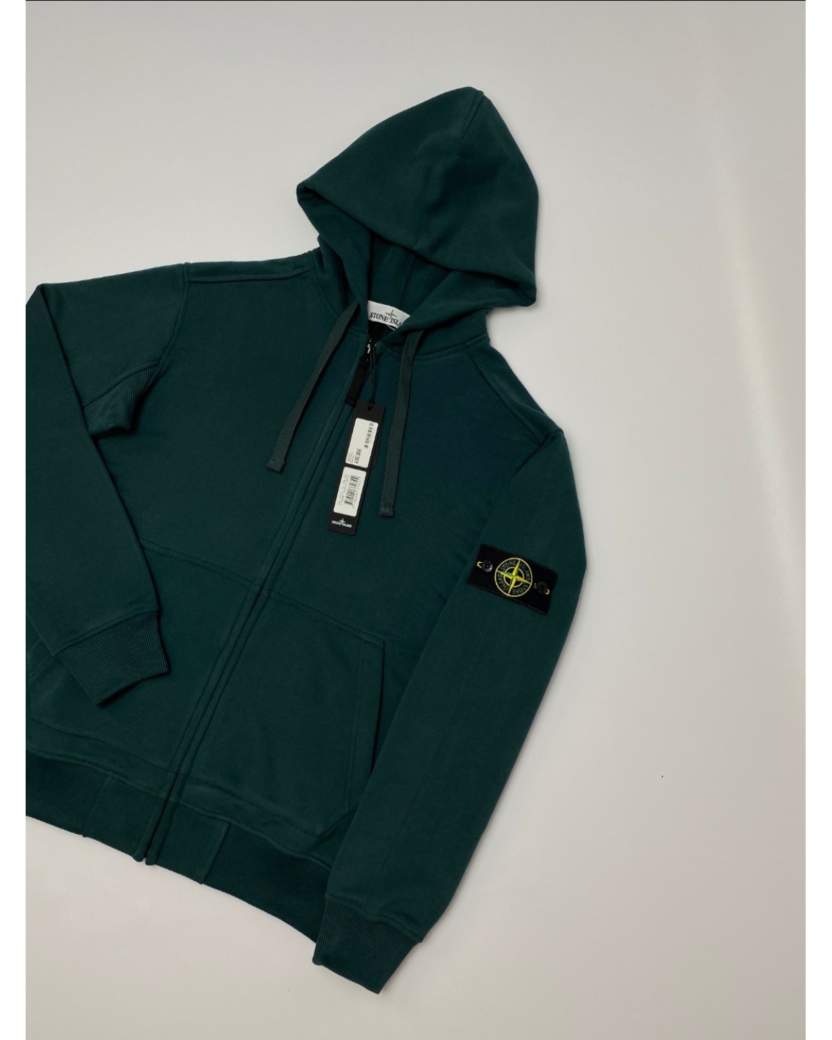 Зіп- худі Stone Island зелене