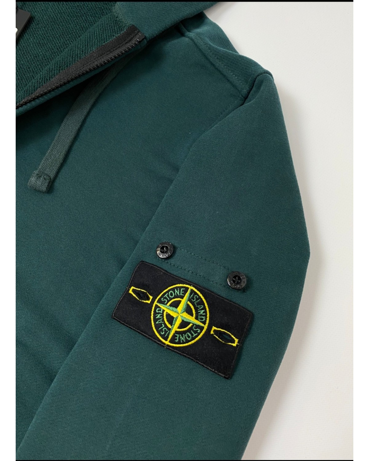 Зіп- худі Stone Island зелене