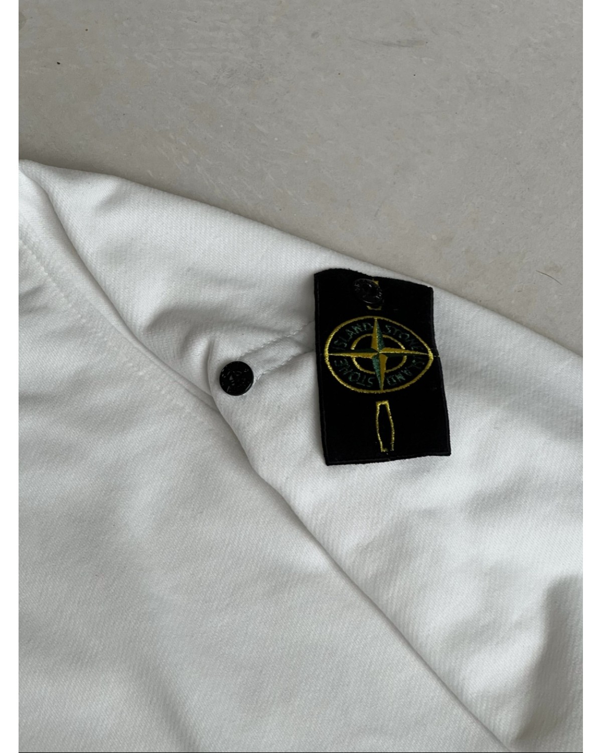 Зіп - світшот Stone Island кремовий