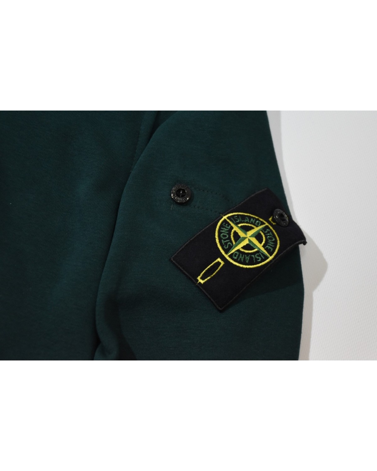 Зіп - світшот Stone Island темно - зелений