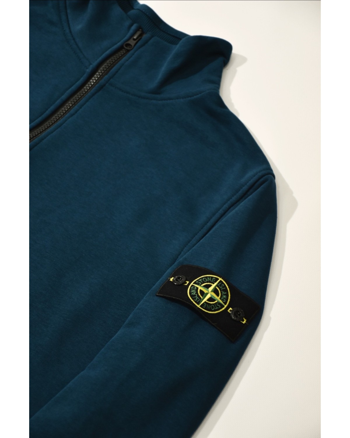 Зіп - світшот Stone Island бірюзовий