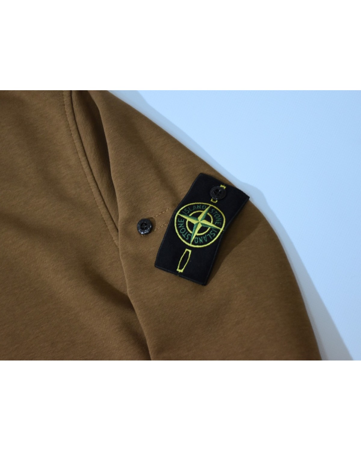 Зіп - світшот Stone Island коричневий