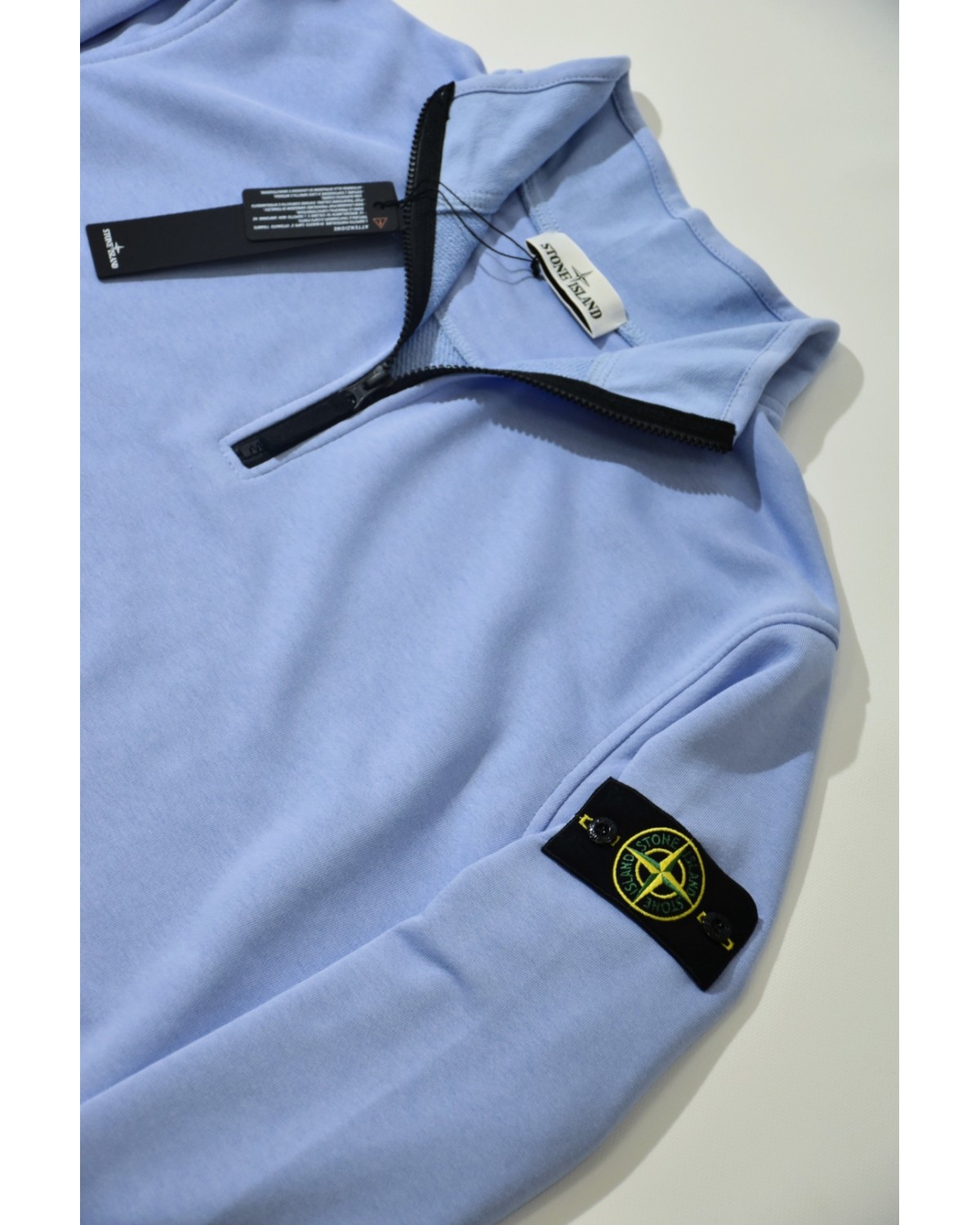 Зіп - світшот Stone Island блакитний