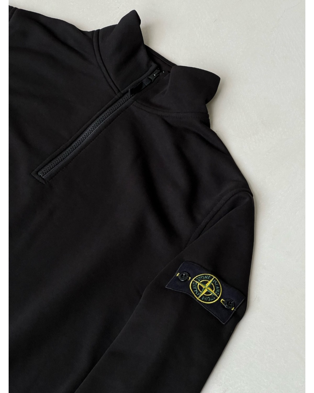 Зіп - світшот Stone Island чорний