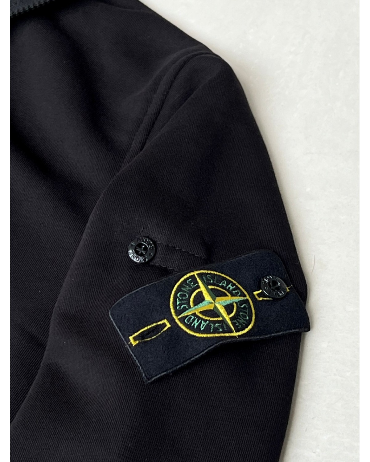 Зіп - світшот Stone Island чорний