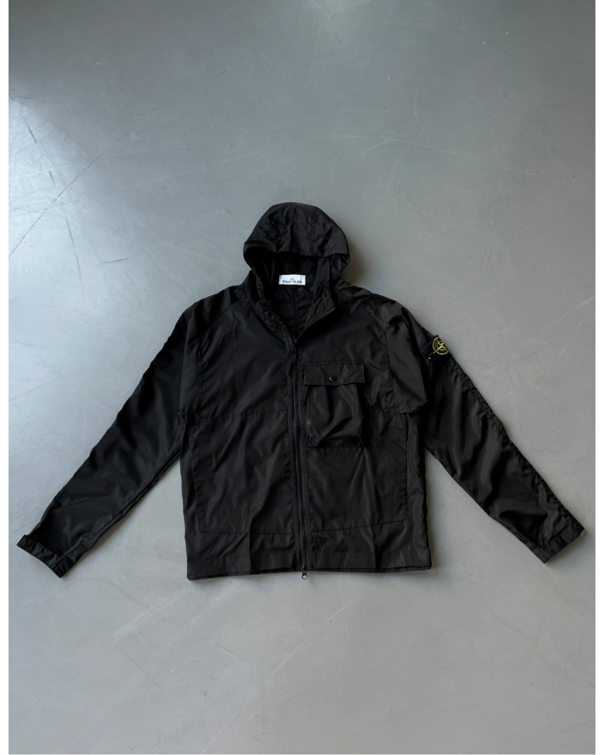 Водонепроникна вітрівка Stone Island Gore-Tex MICRO REPS чорна