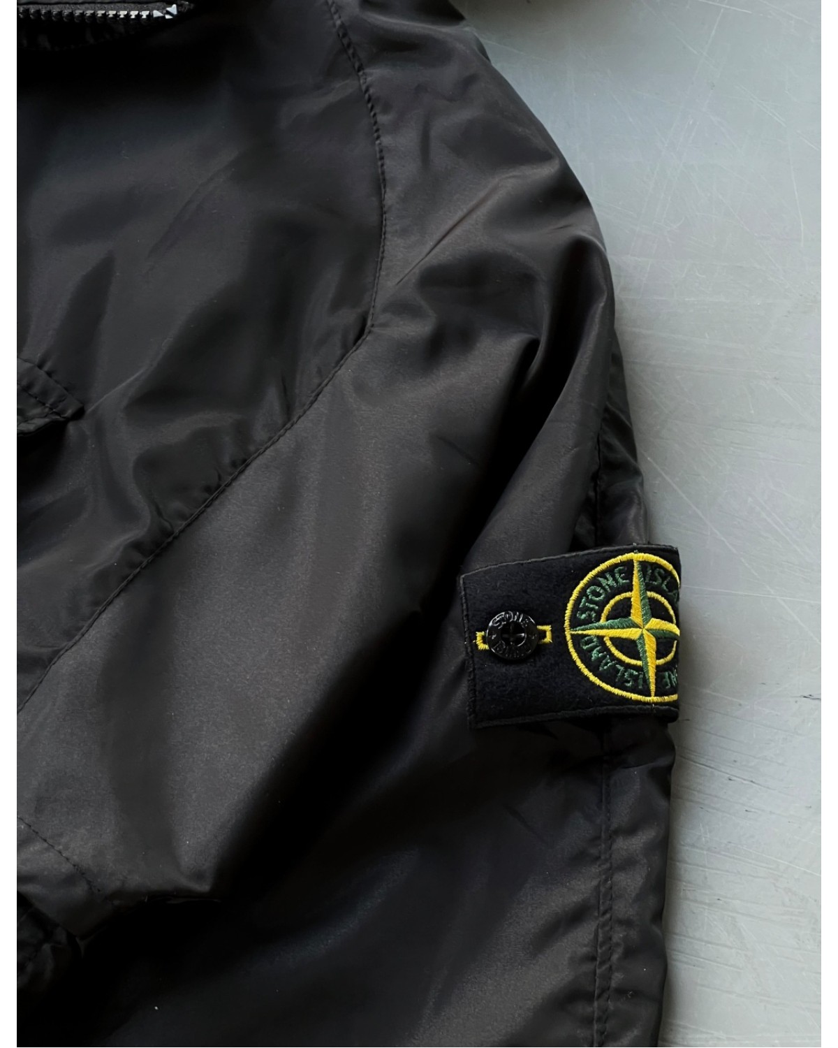 Водонепроникна вітрівка Stone Island Gore-Tex MICRO REPS чорна