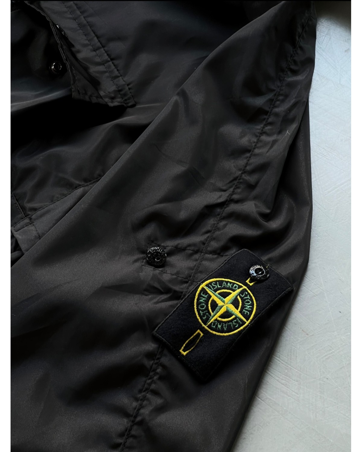 Водонепроникна вітрівка Stone Island Gore-Tex MICRO REPS чорна