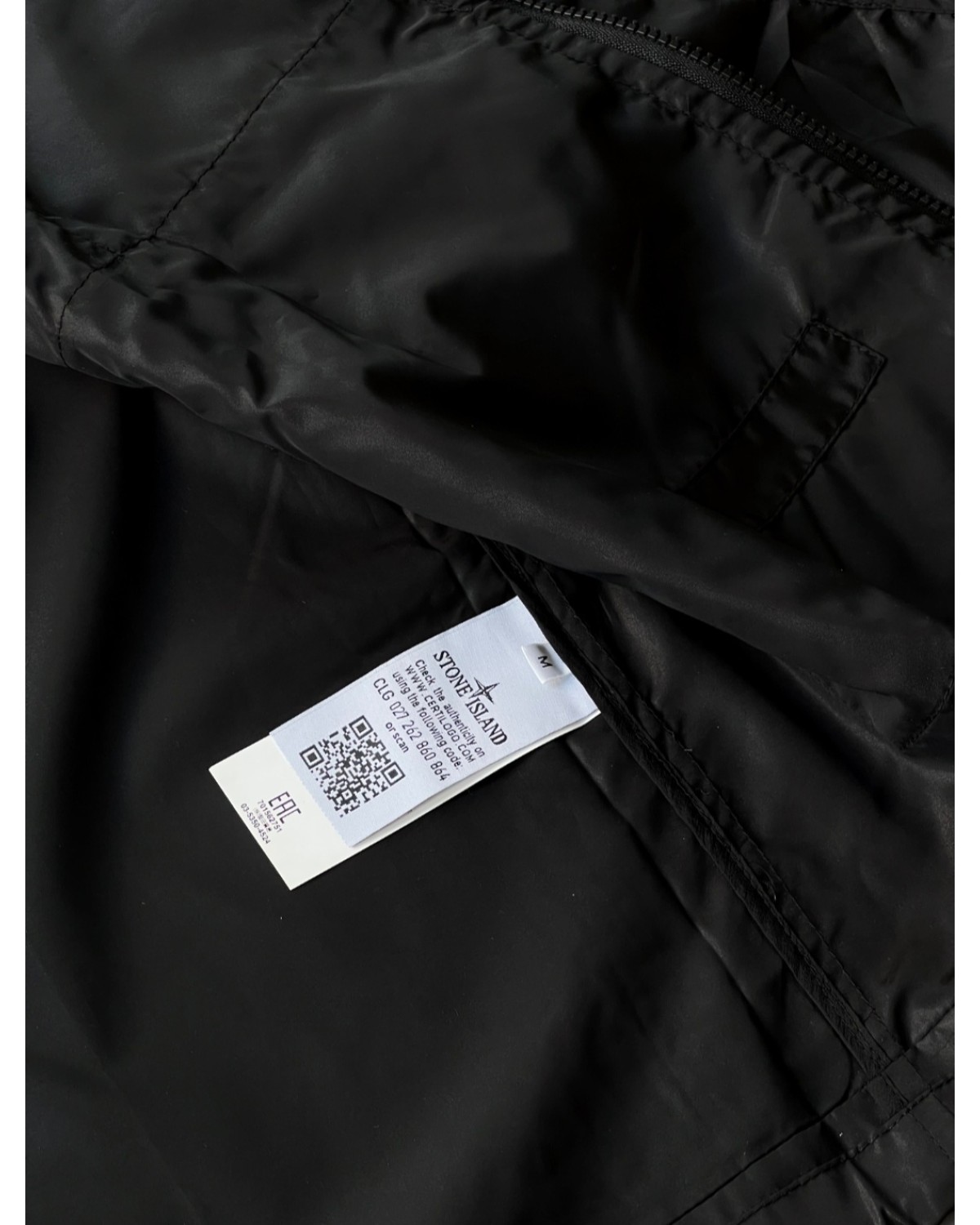 Водонепроникна вітрівка Stone Island Gore-Tex MICRO REPS чорна