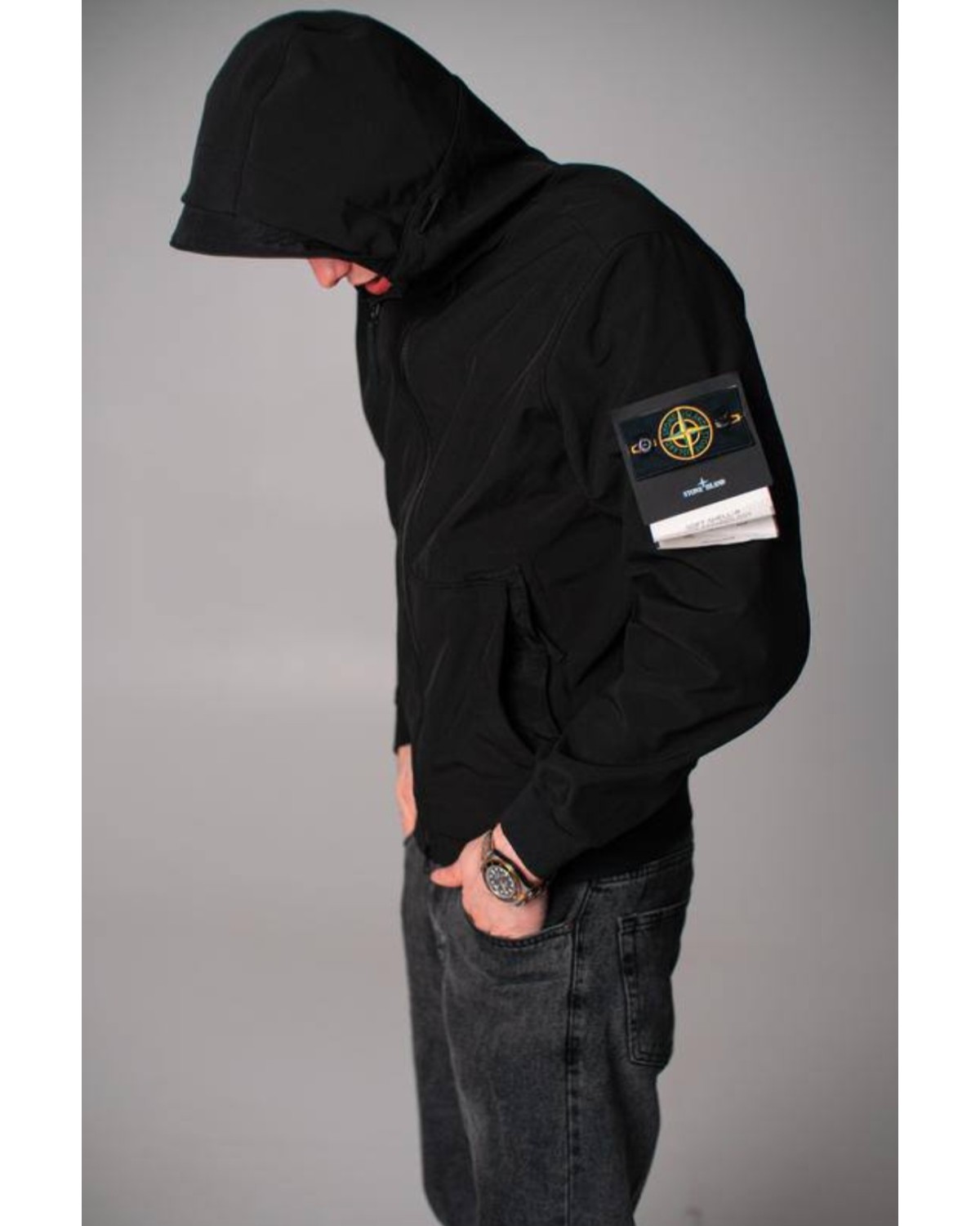 Куртка Stone Island чорна