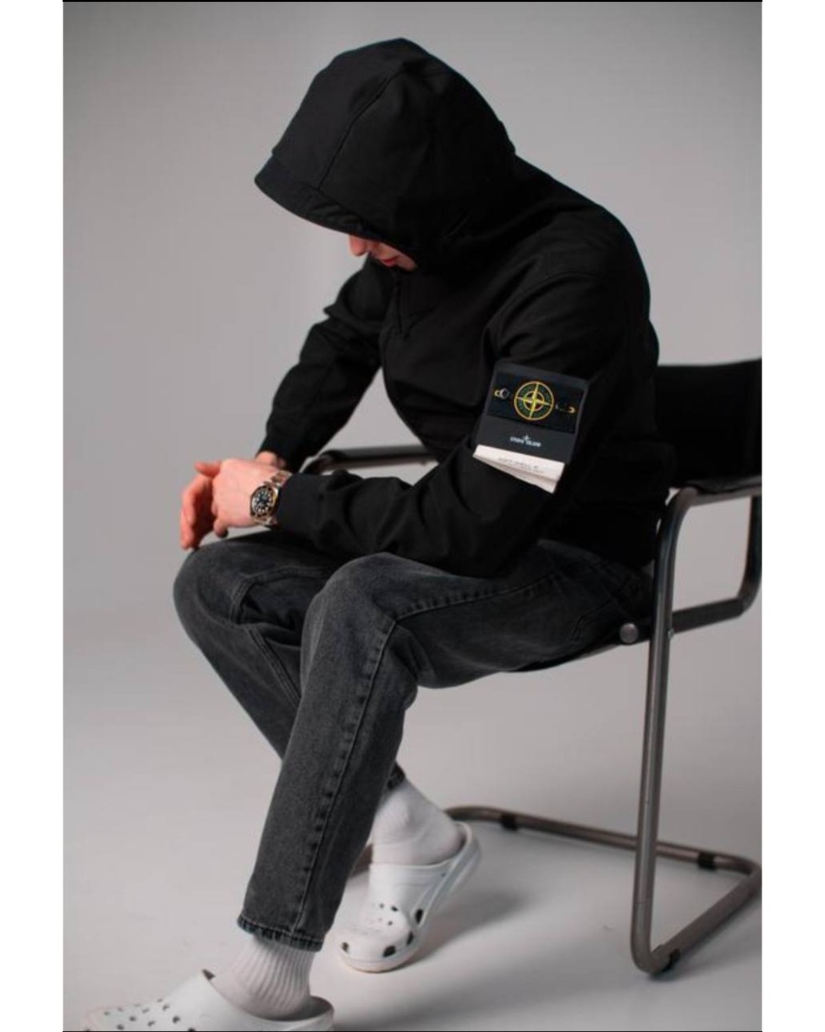 Куртка Stone Island чорна