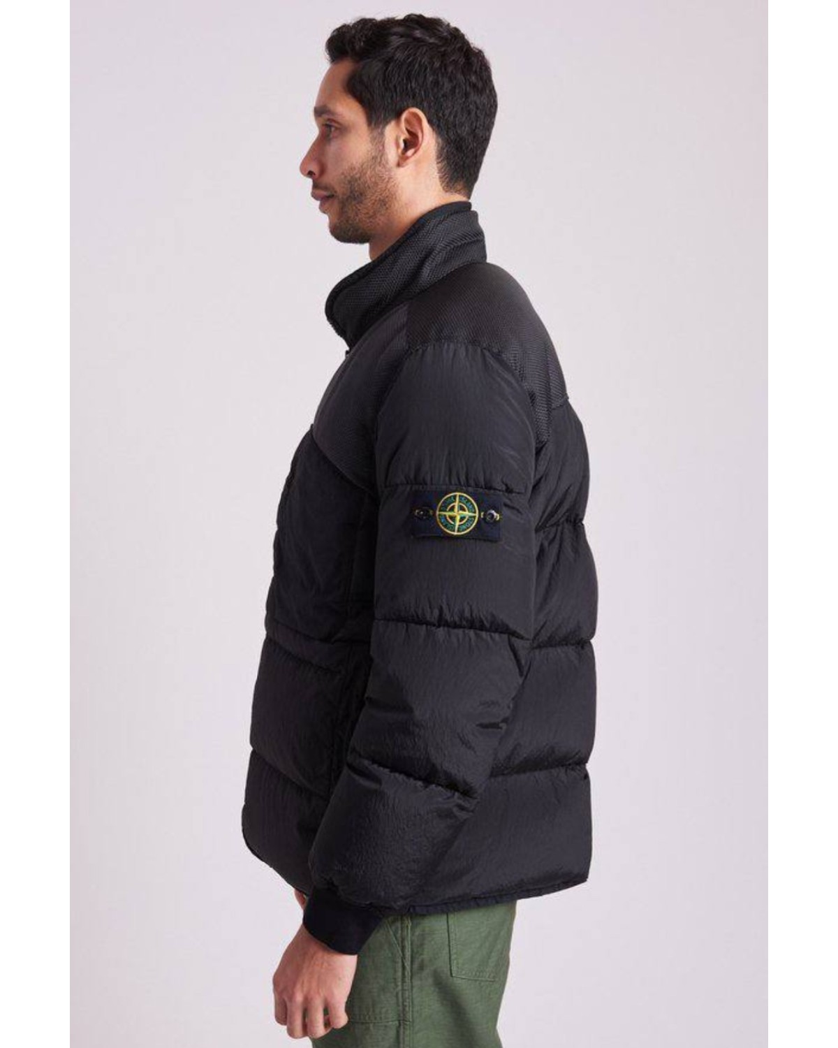 Пуховик Stone Island чорний