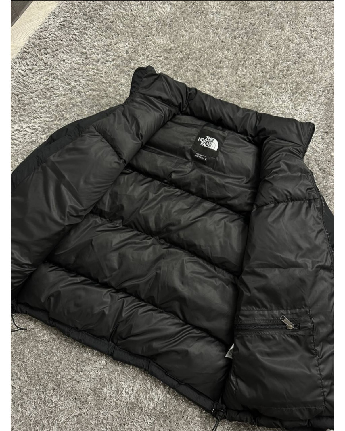 Пуховик The North Face 700 Nuptse чорний