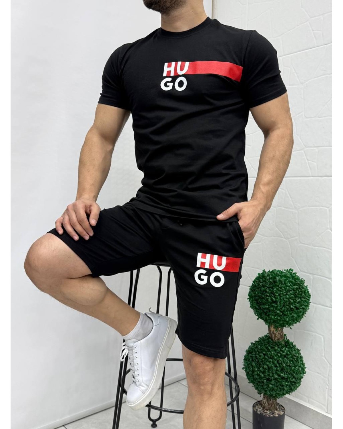 Комплект Hugo Boss чорний